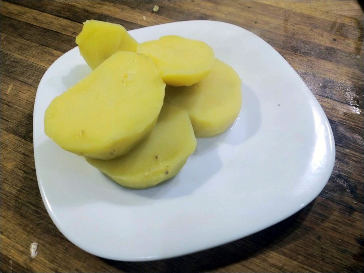 Варёный картофель