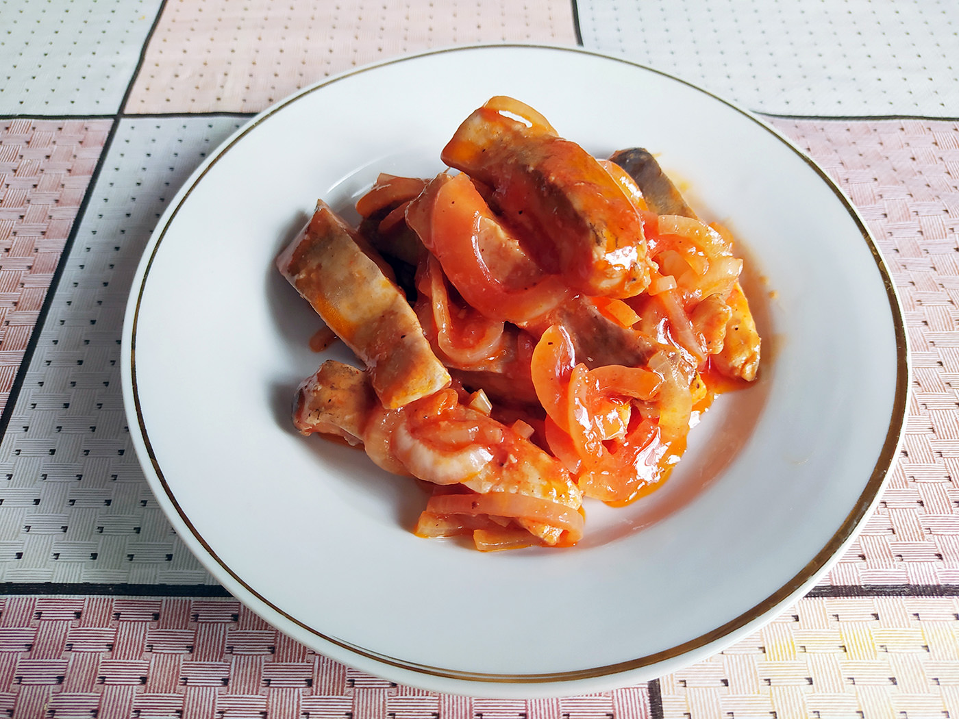 Скумбрия хе по корейски рецепт с фото